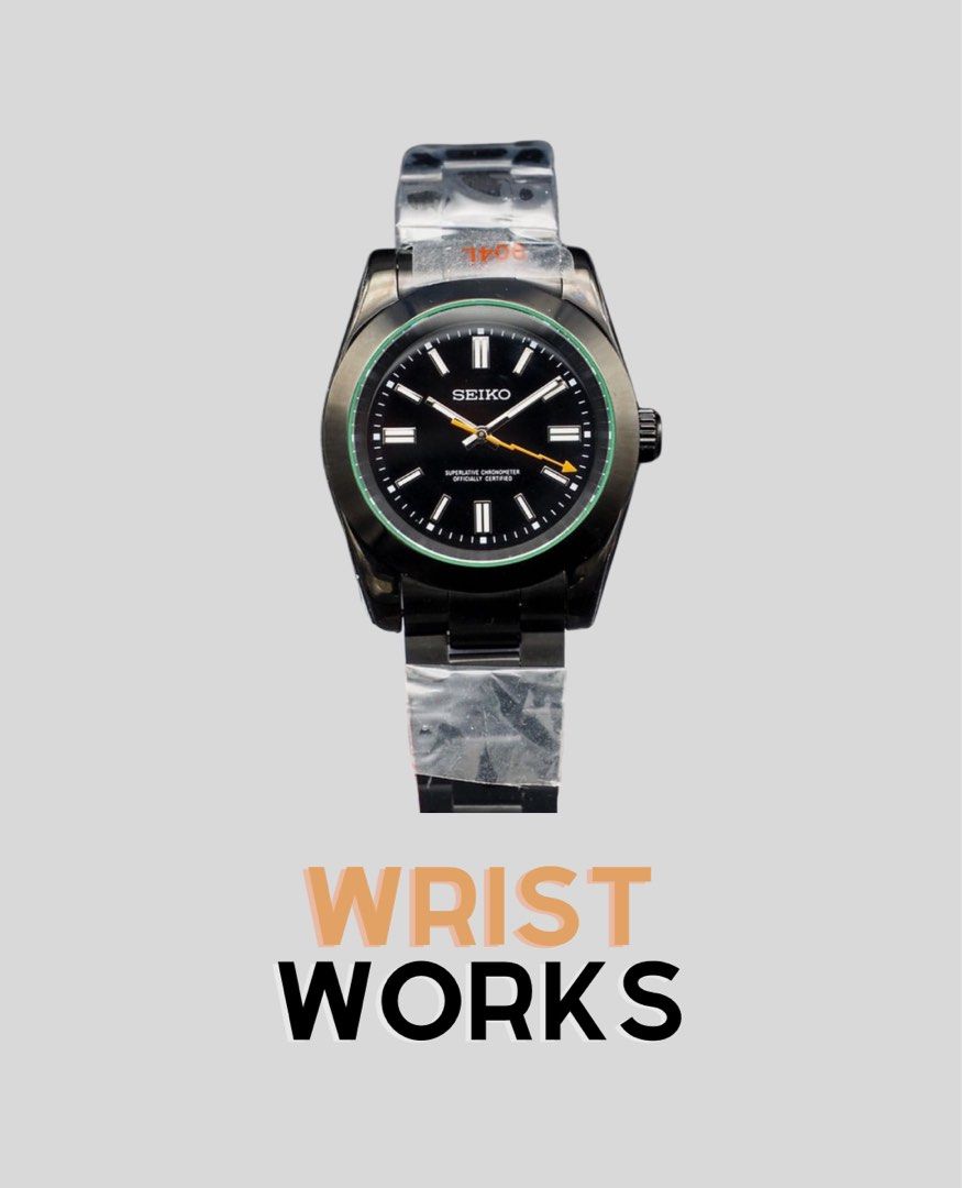 Seiko hotsell milgauss mod