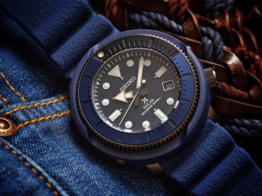 Seiko Solar Prospex Tuna Street Series Men s Fashion Watches