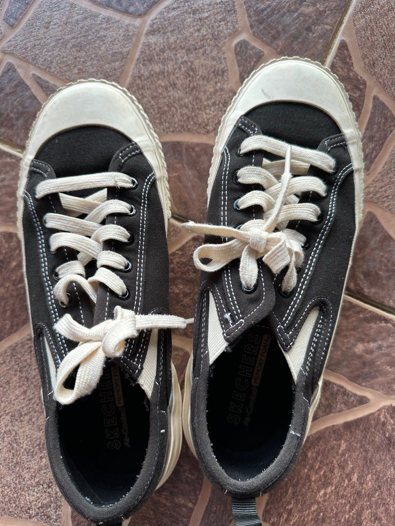 Skechers jeans black converse 6UK