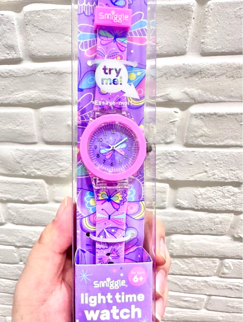 Smiggle light 2025 time watch