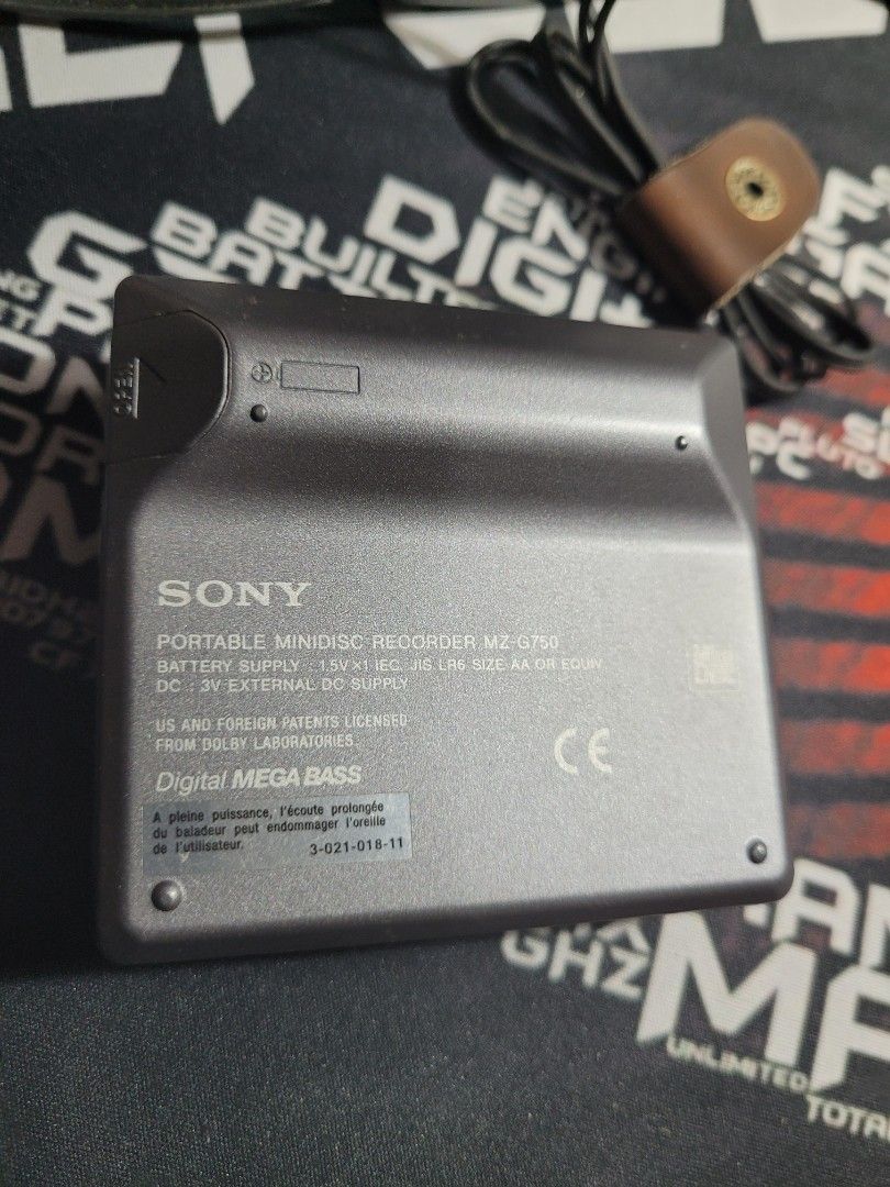 SONY RECORDING MD WALKMAN MZG750, Audio, Portable Music Players on