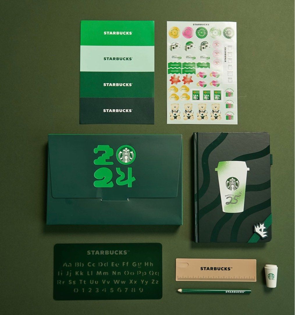 Starbucks Calendar planner 2024, Food & Drinks, Beverages on Carousell