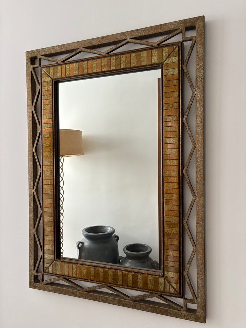 Stylish Wall Mirror, Furniture & Home Living, Home Decor, Mirrors on Carousell