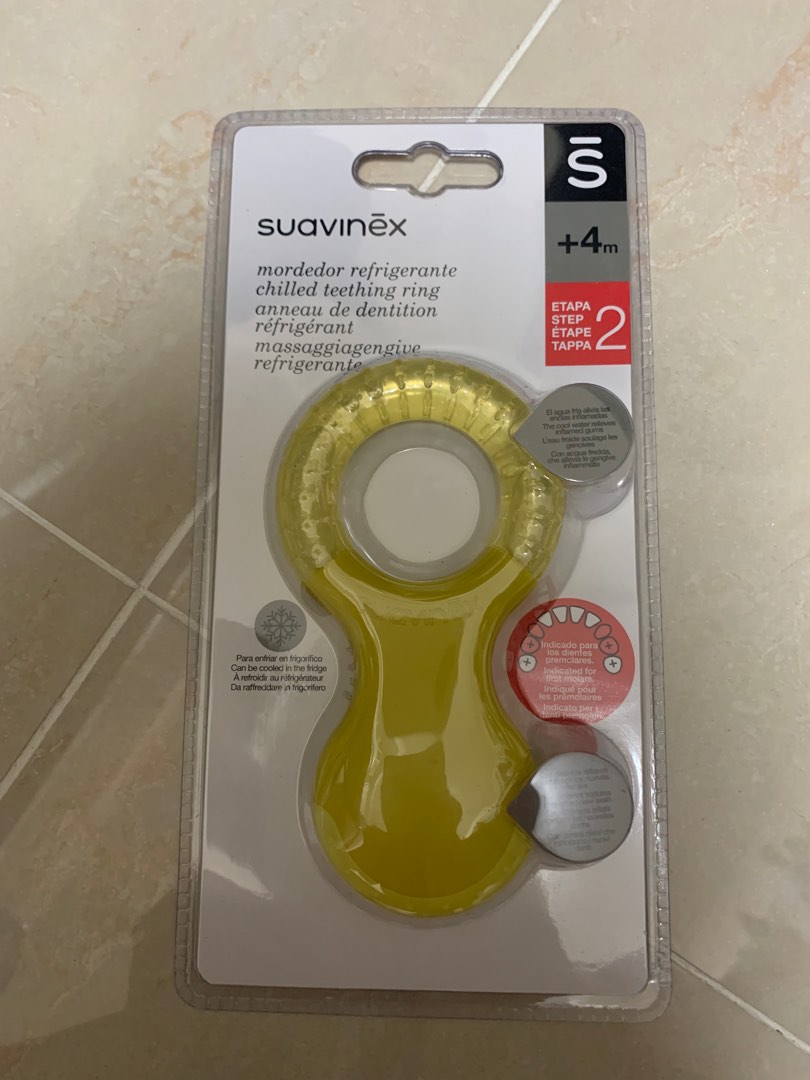 Chilled teething ring top