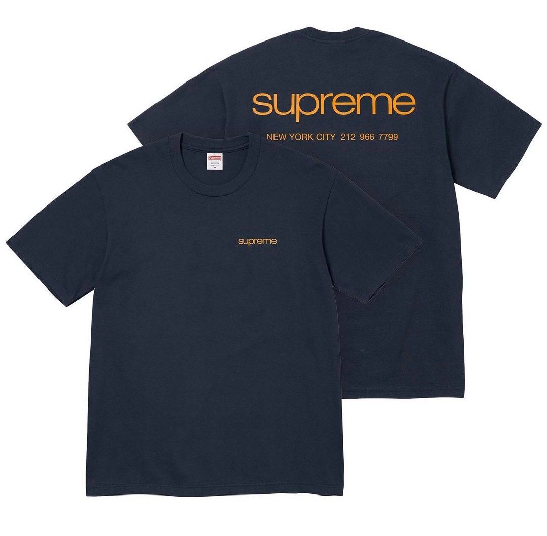 Supreme new york tee on sale