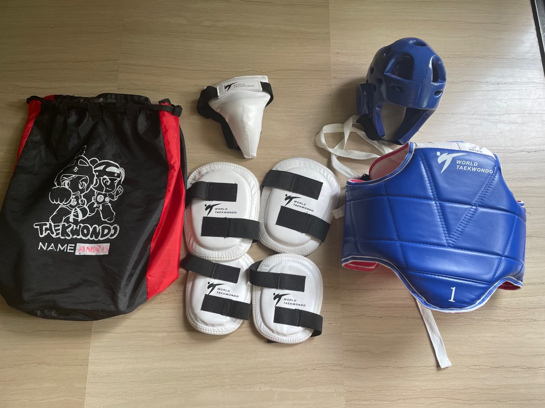 Taekwondo sparring gear guard set, Sports Equipment, Other Sports