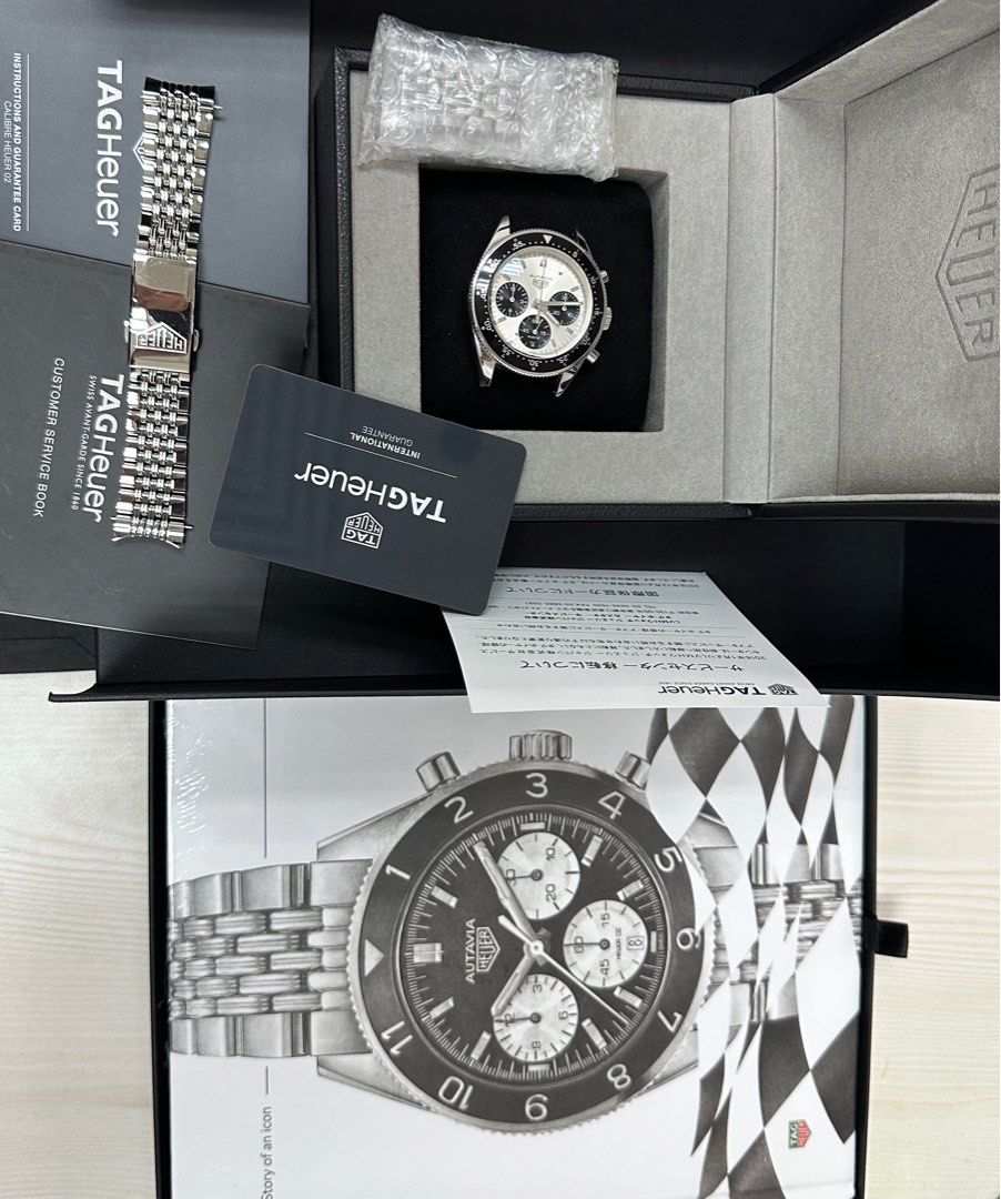 TAG HEUER AUTAVIA JACK HEUER 85TH ANNIVERSARY EDITION Chronograph