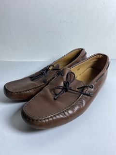 TOD'S Brown Leather Loafers