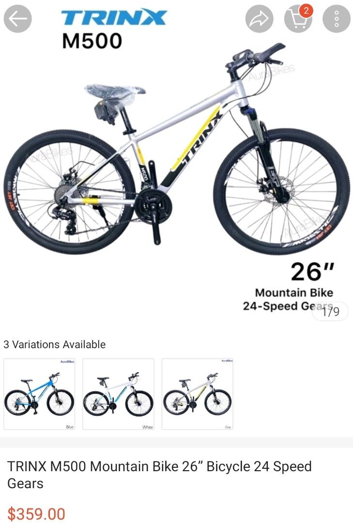 Trinx m500 26er store price