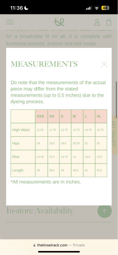 TTR Tinsel Rack Kanye Cargo Pants in Slate Grey, Women's Fashion