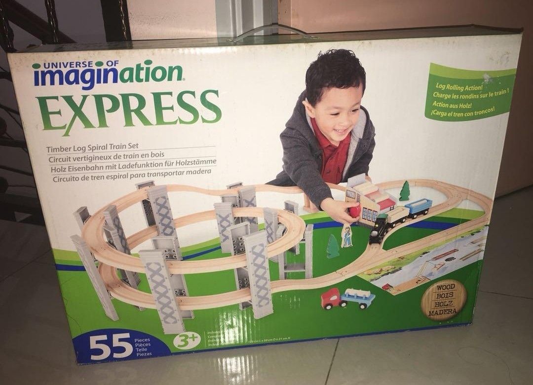 Imaginarium spiral train set top