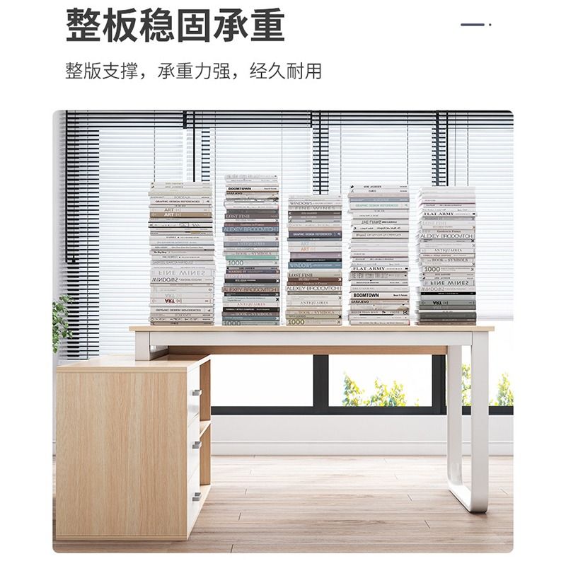 Utility desk with side cabinet, work desk, study desk, Furniture & Home ...