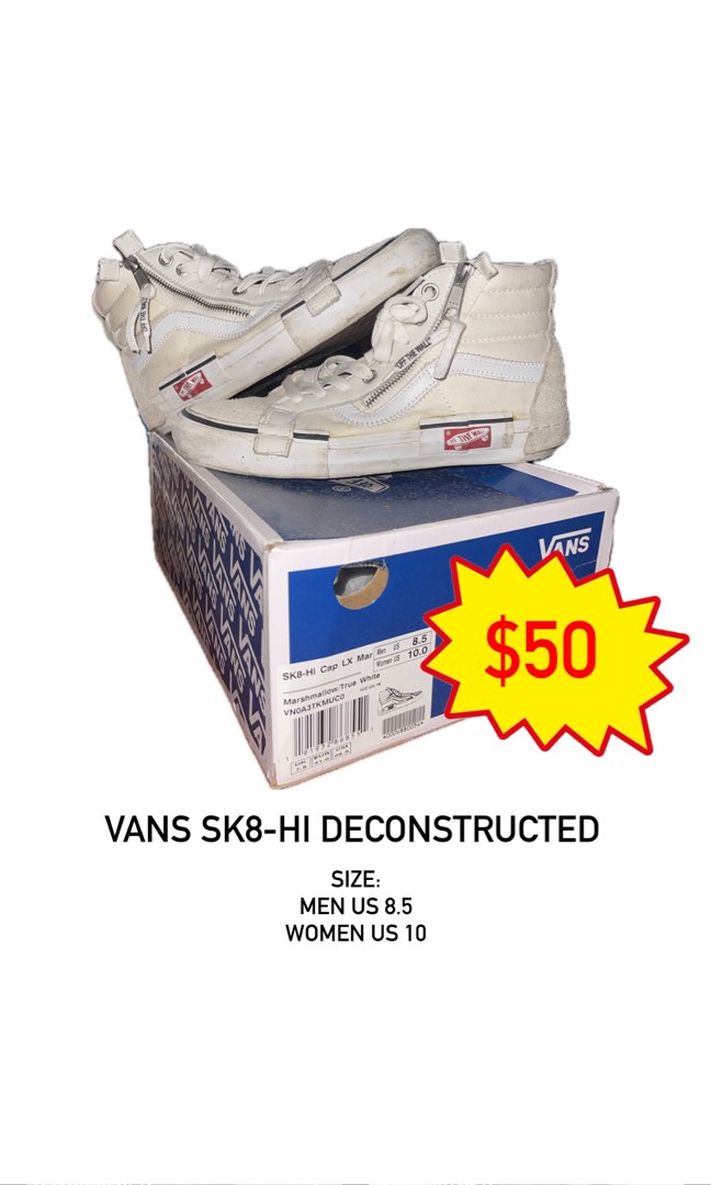 Deconstructed vans new arrivals