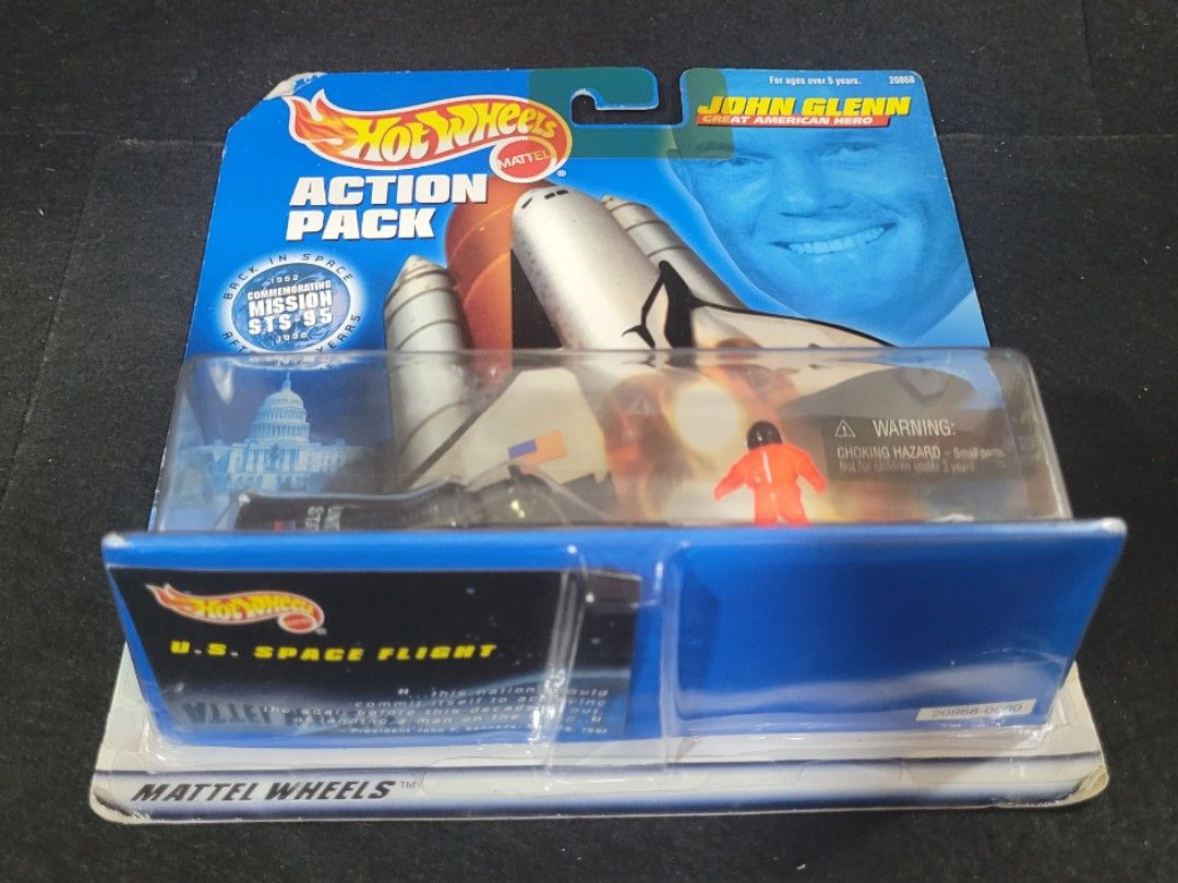 Hot wheels action pack hotsell john glenn