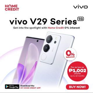 Vivo V29 available at 0% installment plan via Home Credit