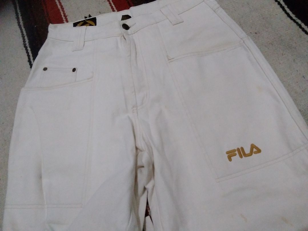 W30 vintage 90 s Fila denim baggy pants al Men s Fashion