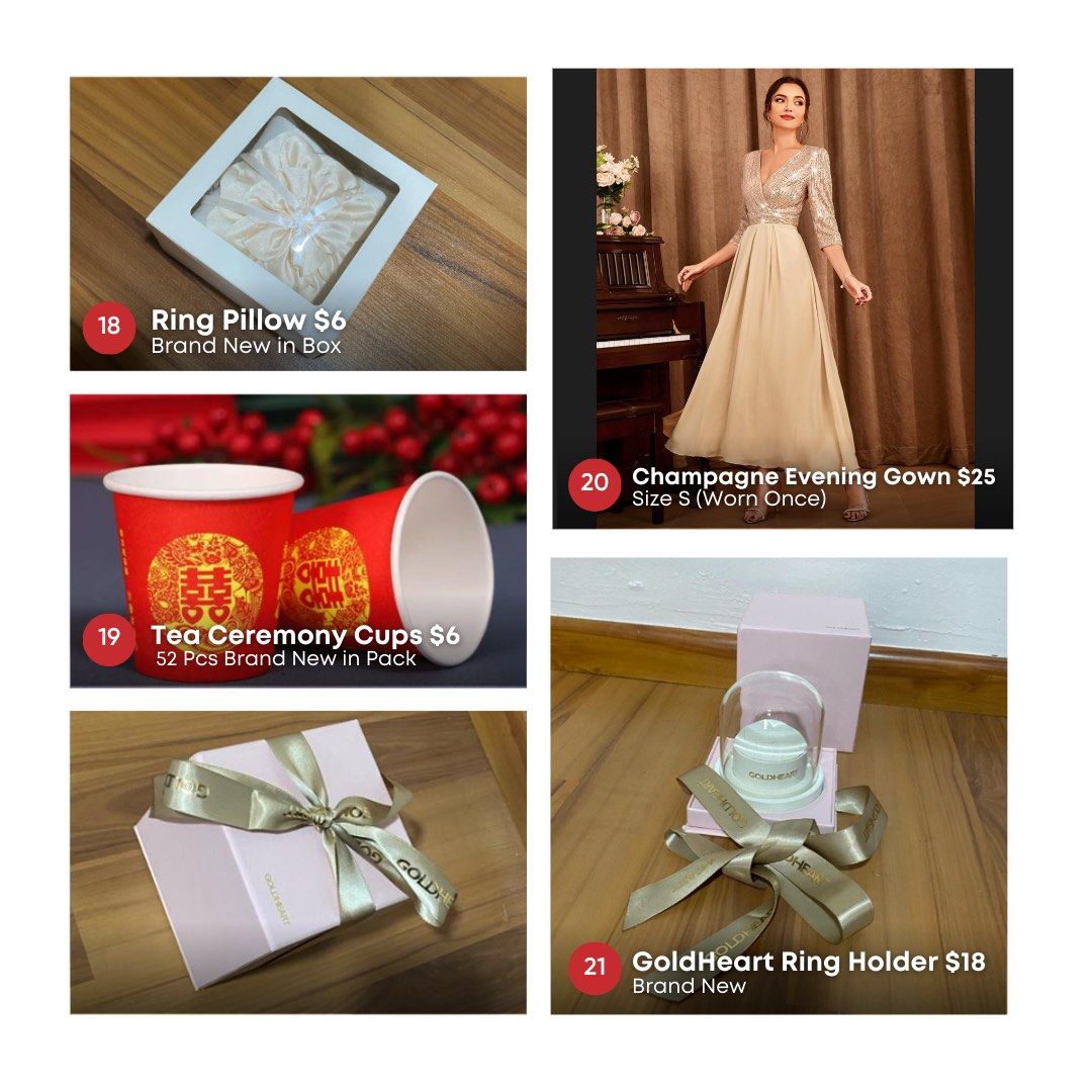 Sell deals wedding stuff