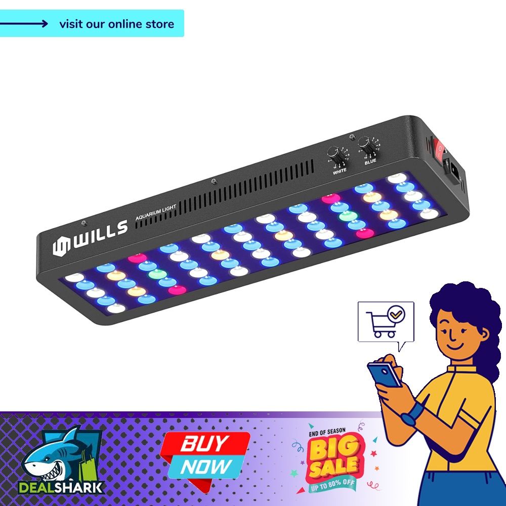 Wills aquarium hot sale light