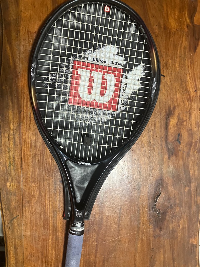 Wilson High Beam Series Tennis Racket, Sports Equipment, Sports & Games ...