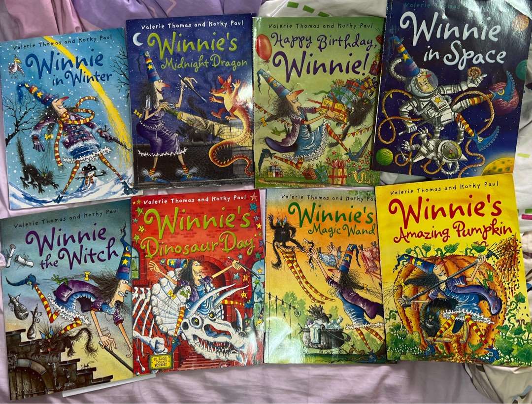 Winnie the witch 14 books, 興趣及遊戲, 書本& 文具, 小朋友書- Carousell