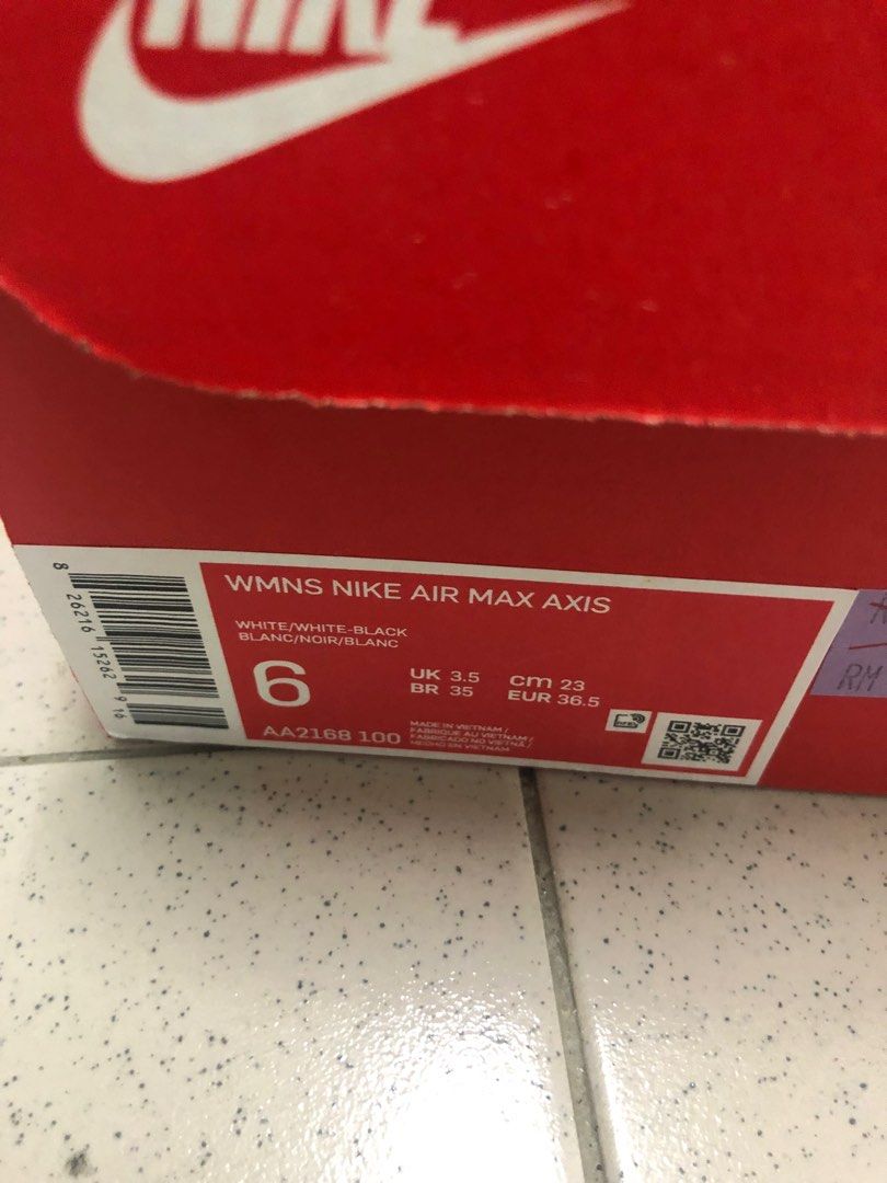 Nike hot sale axis noir