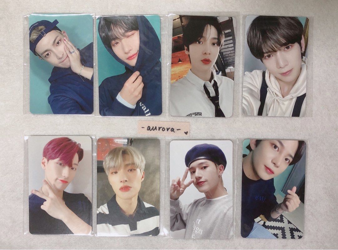 【最安値】 WTS] ATEEZ Wonderwall Photocard Set Hongjoong Seonghwa Yunho タレントカード