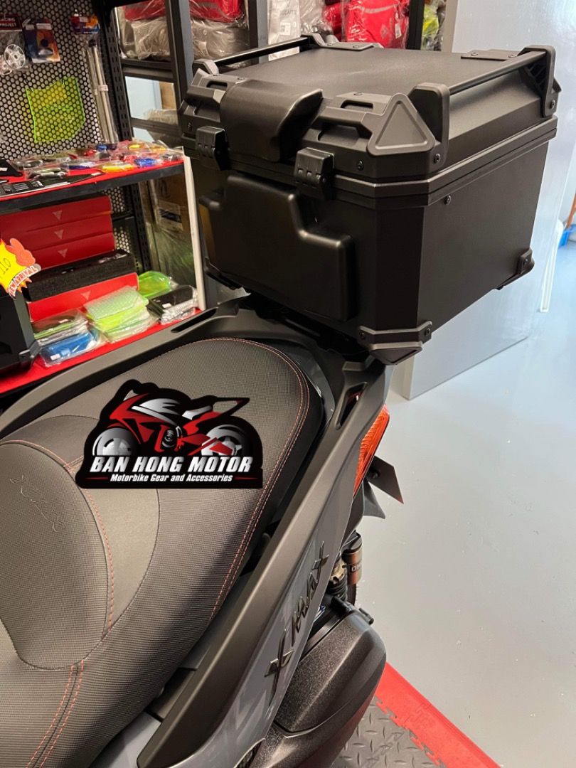 XMAX RACK Heavy Duty Rack Topbox Rack Ready Stock, Motorcycles ...