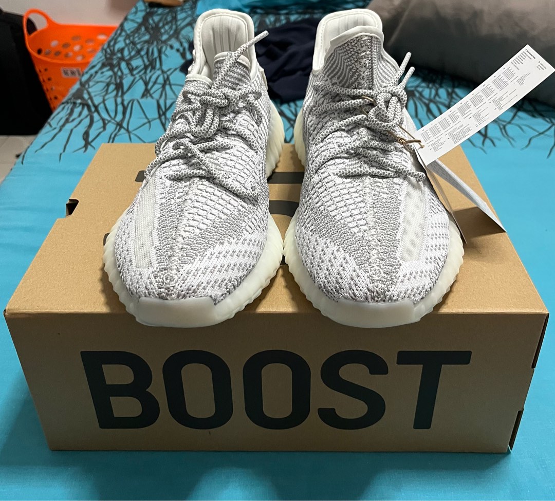 Yeezy Boost 350V2 Static Non reflective Men s Fashion Footwear Sneakers on Carousell