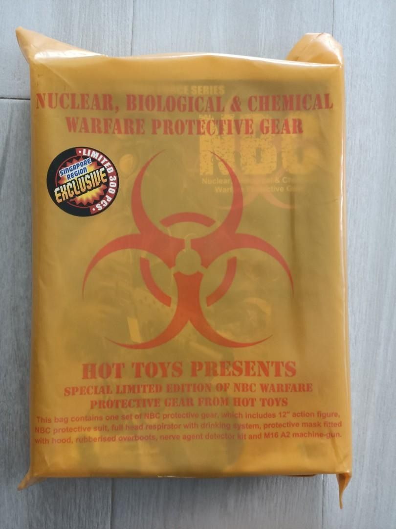 1/6 Hot Toys SG Exclusive 300 pcs NBC Warfare Protective Gear