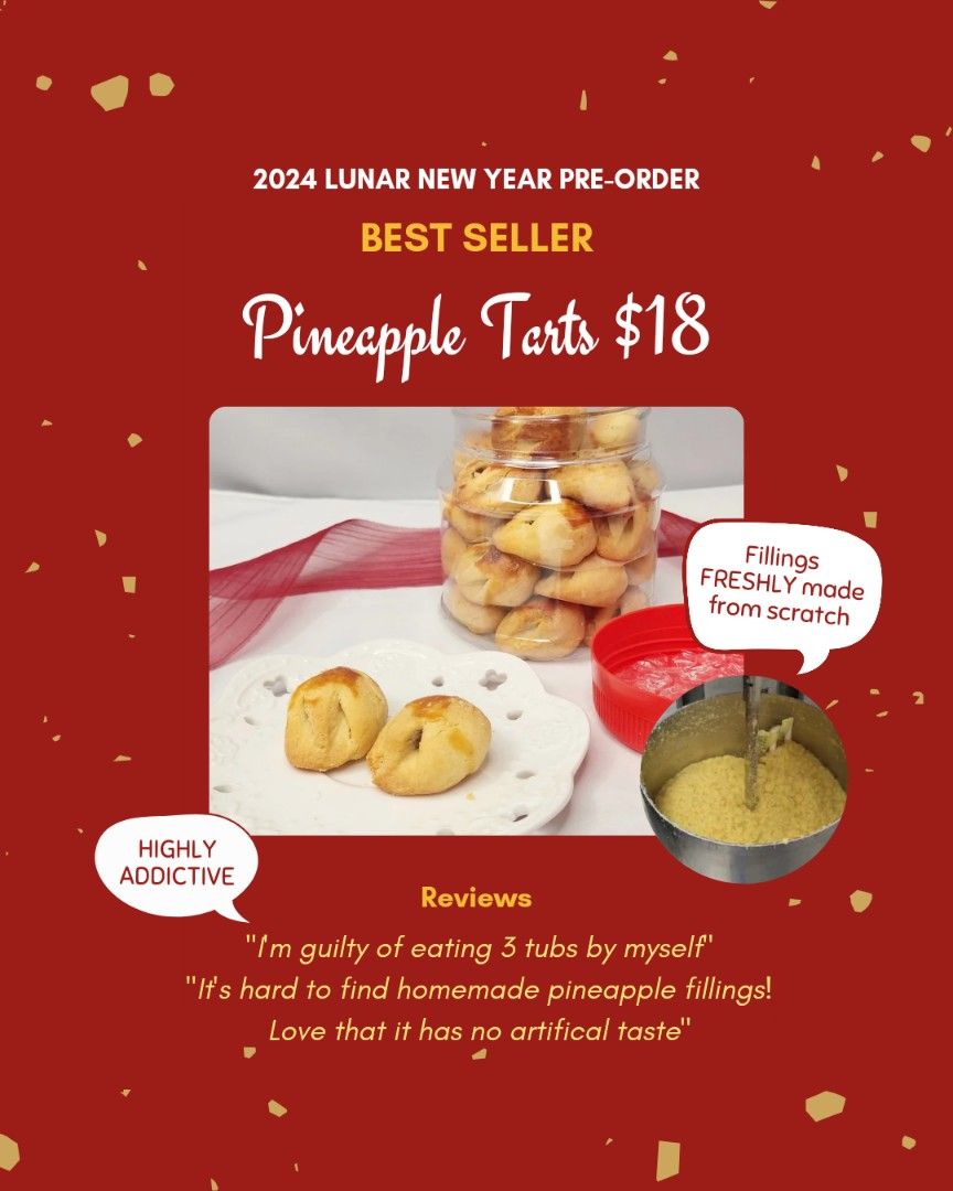 2024 Chinese New Year Cookies Tarts Cny Pineapple Tarts Kuih Bangkit Almond Cookies Peanut 2024 Chinese New Year Cookies Tarts Cny Pineapple Tarts Kuih Bangkit Almond Cookies Peanut