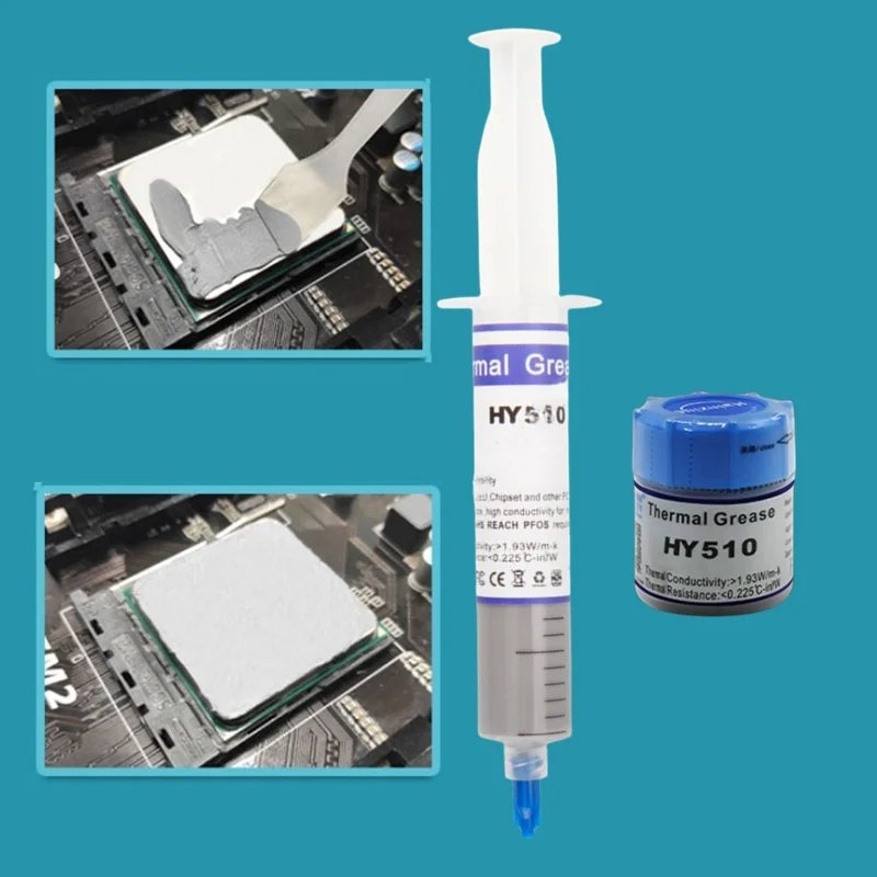 30g Silicone Thermal Paste 1.93W/mk HY510 Heat Transfer Grease Heat