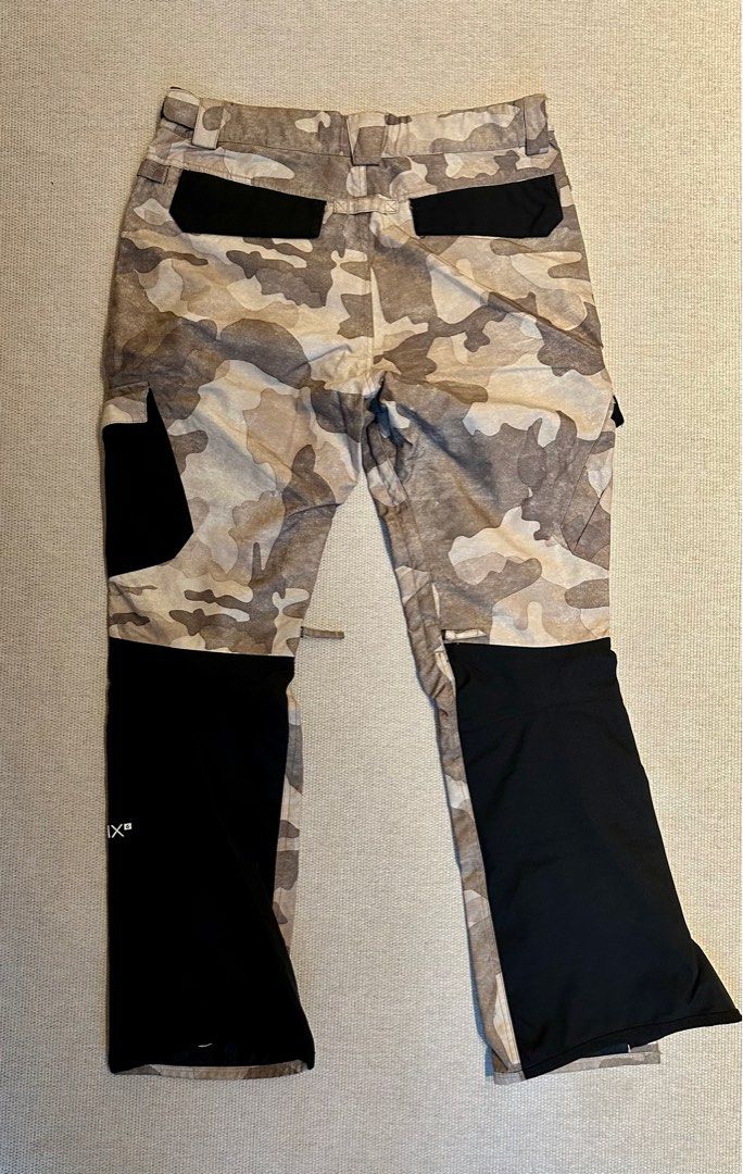 686 Men's L Snowboard Pants Camouflage 男裝大碼迷彩單板雪褲, 運動