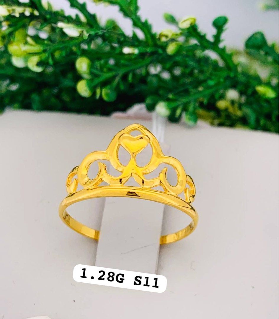 Gold 2024 ring queen