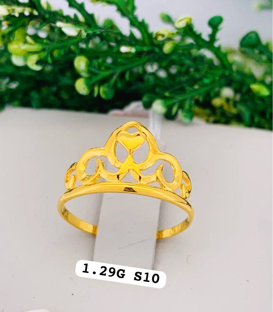 Queen ring gold sale