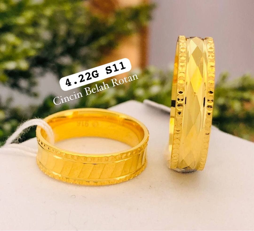 Pure gold ring discount price