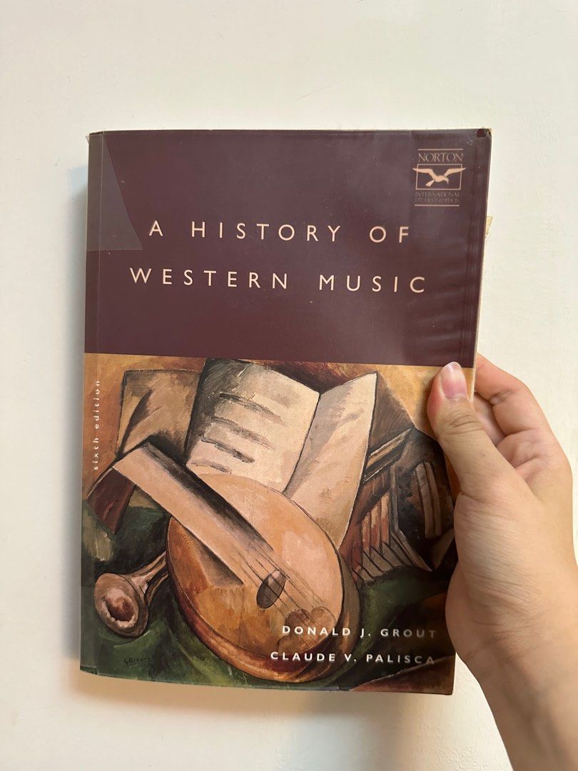 📚 A History of Western Music, 興趣及遊戲, 書本& 文具, 教科書- Carousell