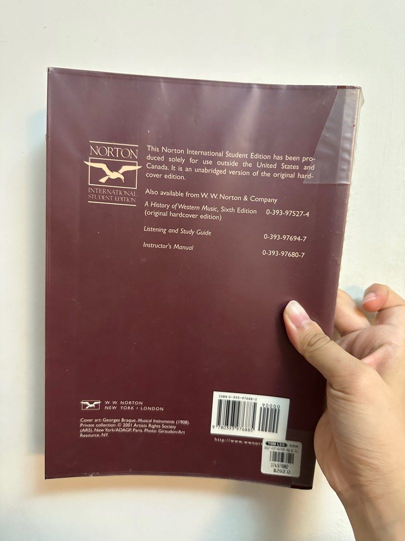 📚 A History of Western Music, 興趣及遊戲, 書本& 文具, 教科書- Carousell