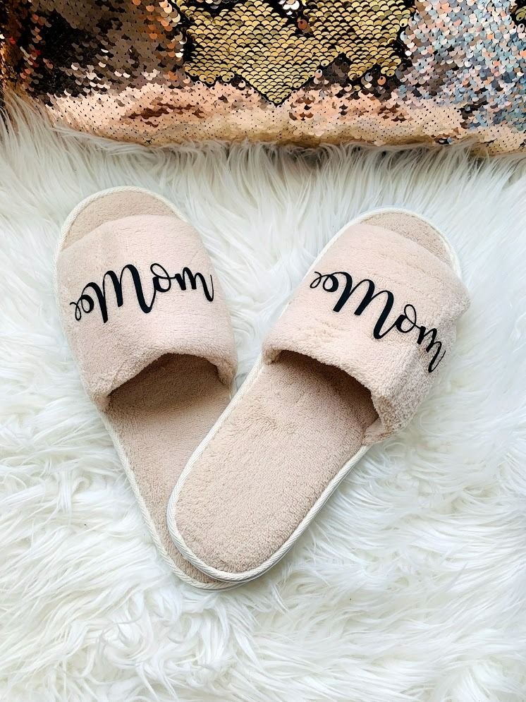 Personalised slippers for hot sale her