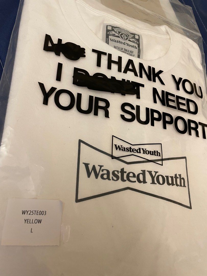 限定品になりますotsumoplaza 限定　Wasted Youth Tee  S