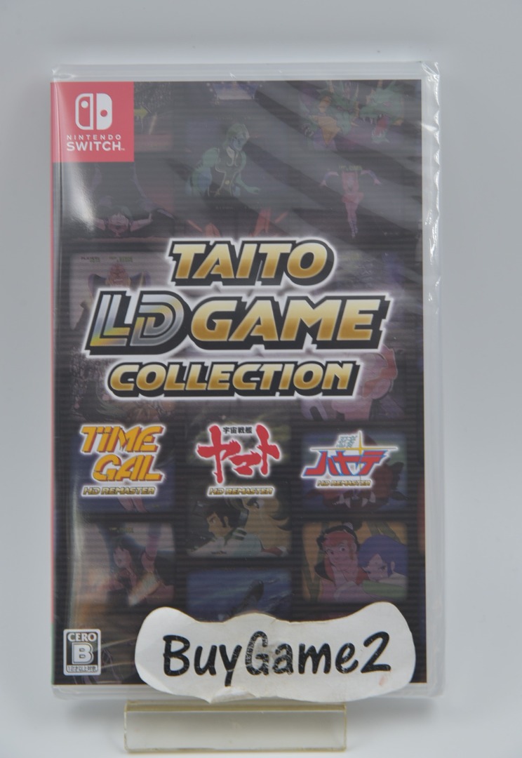 全新) Switch Taito LD Game Collection (日版, 日文)- 收錄3款
