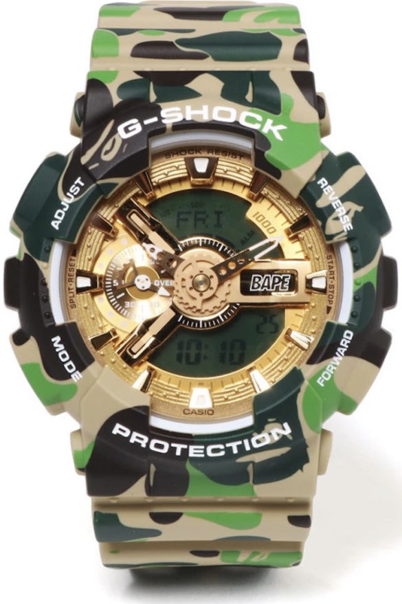 A BATHING APE BAPE 25th Anniversary G-Shock