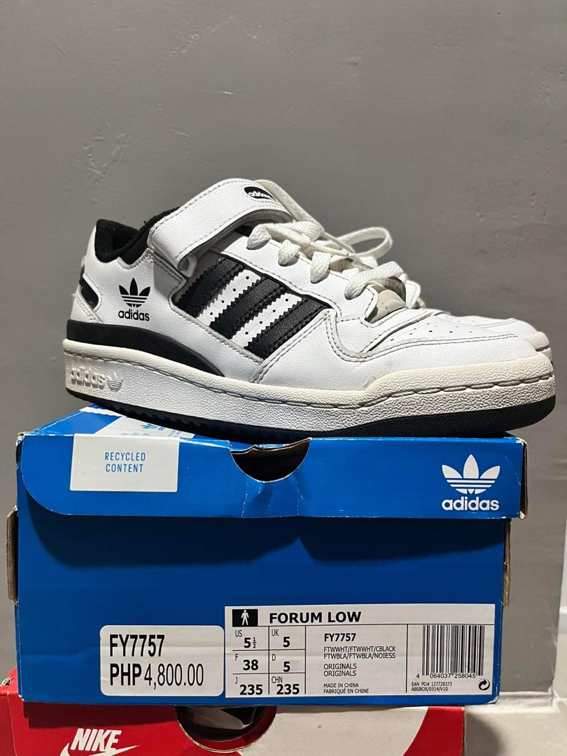 Adidas Forum Low, Women's Fashion, Footwear, Sneakers on Carousell