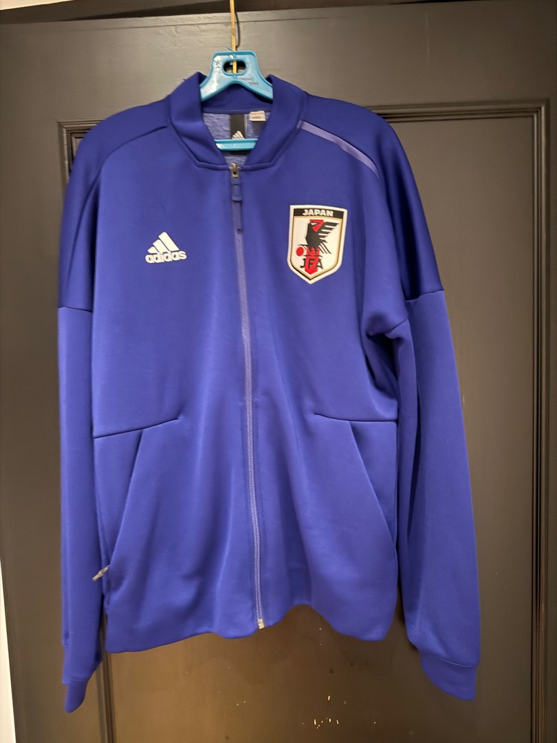 Adidas Japan Football Team Jacket Men s Fashion Activewear on