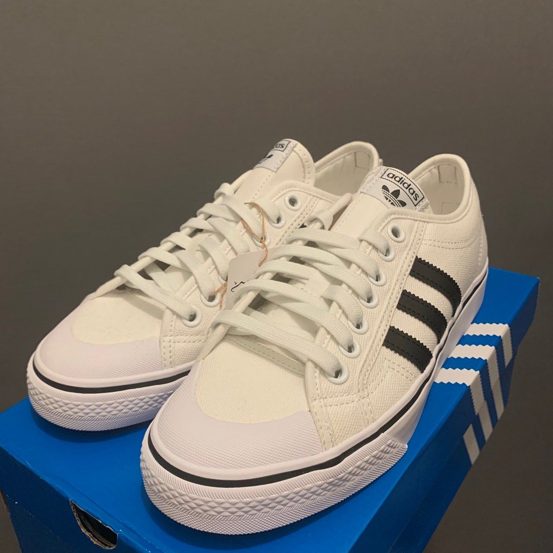 Adidas originals nizza lo white cheap mens