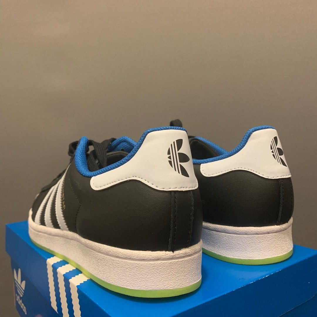 ADIDAS ORIGINALS SUPERSTAR INDIGO HERZ BLACK Men s Fashion