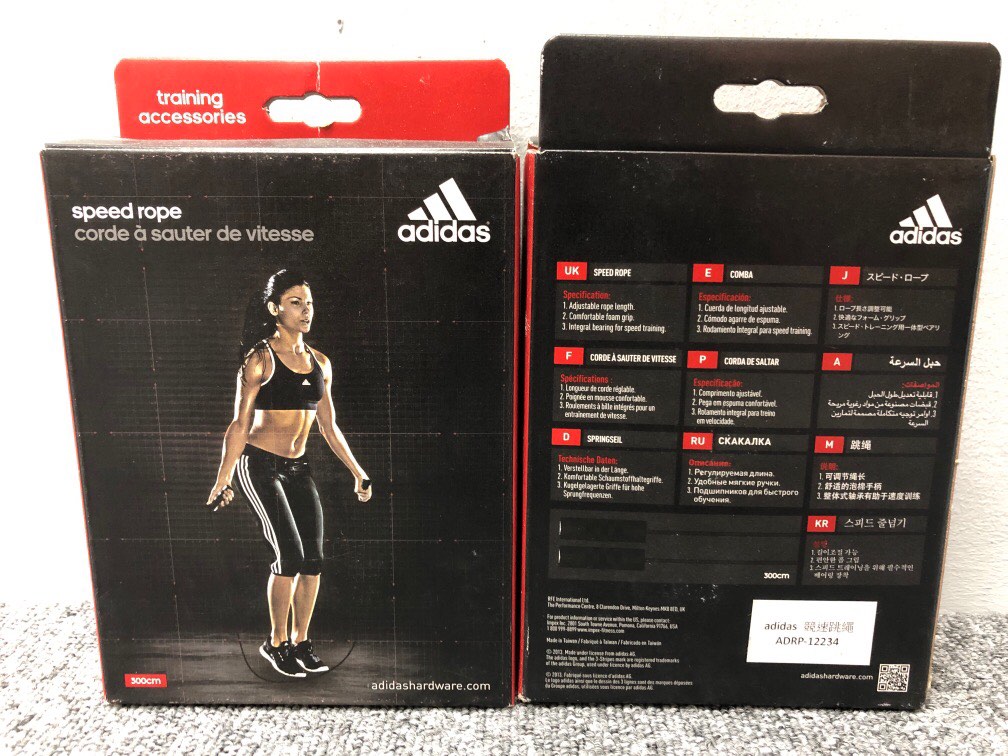 Adidas Speed Rope ADRP-12234, Sports Equipment, Exercise & Fitness ...