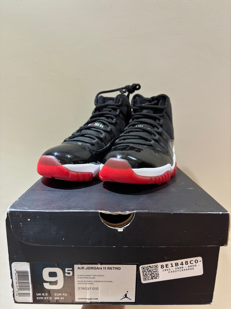 how to tie jordan 11 bred