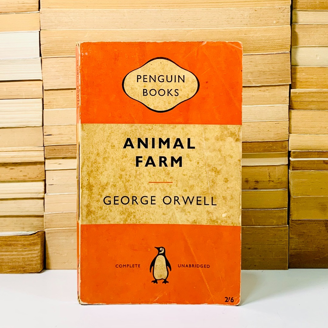 animal-farm-by-george-orwell-penguin-books-1960-edition-hobbies