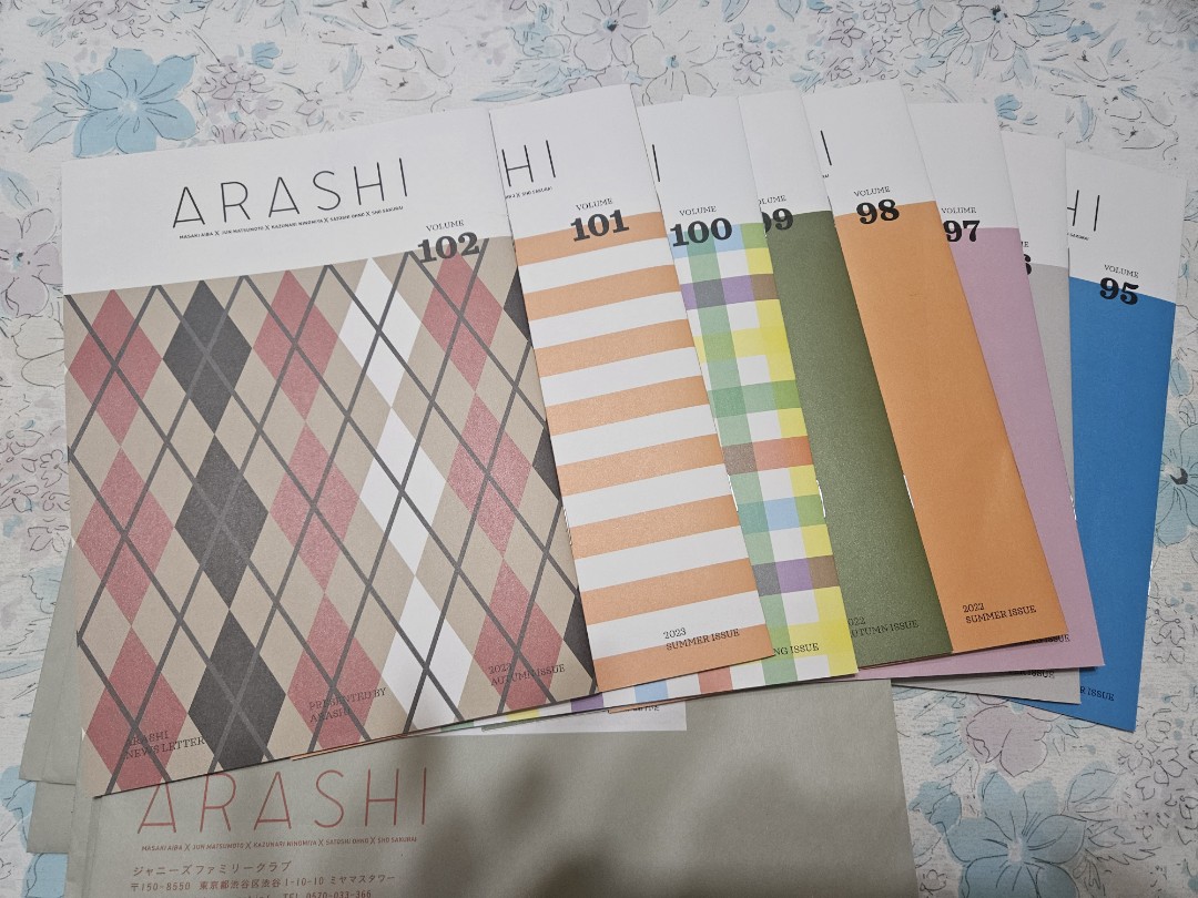 arashi會報, 興趣及遊戲, 收藏品及紀念品, 日本明星- Carousell