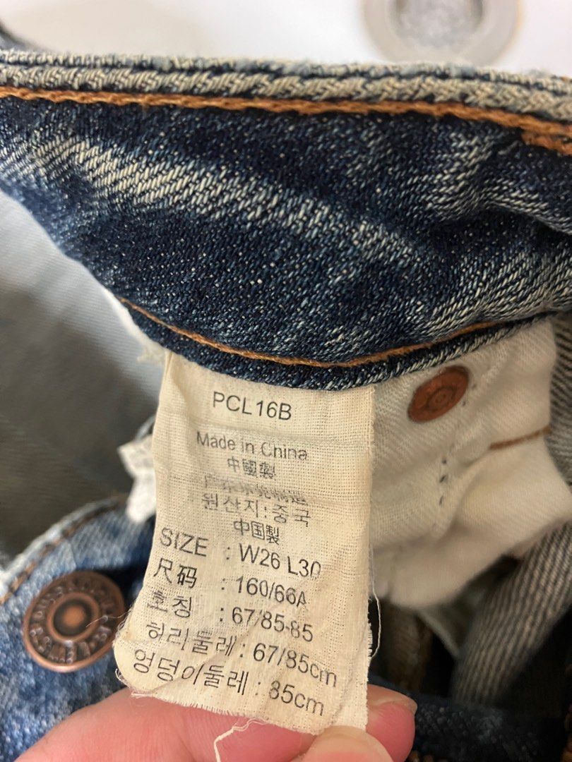 W 26 l clearance 30 size